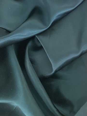 Tissu doublure satin vert empire