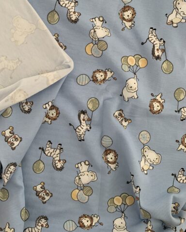 Tissu jersey de coton bébés animaux – Image 2