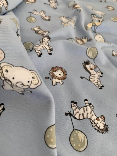 Tissu jersey de coton bébés animaux – Image 3