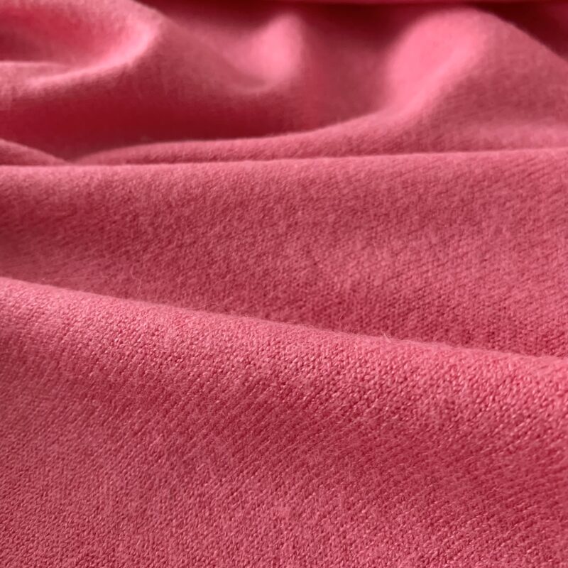 Tissu maille toute douce bubblegum