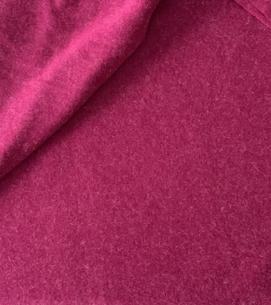 Tissu maille toute douce fuchsia – Image 2