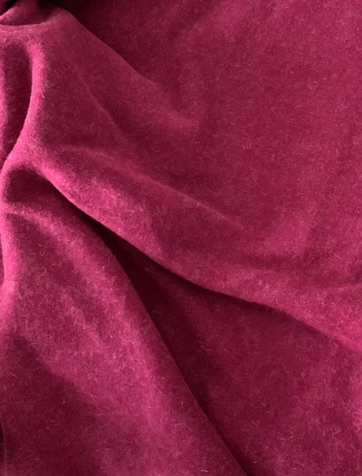 Tissu maille toute douce fuchsia – Image 3
