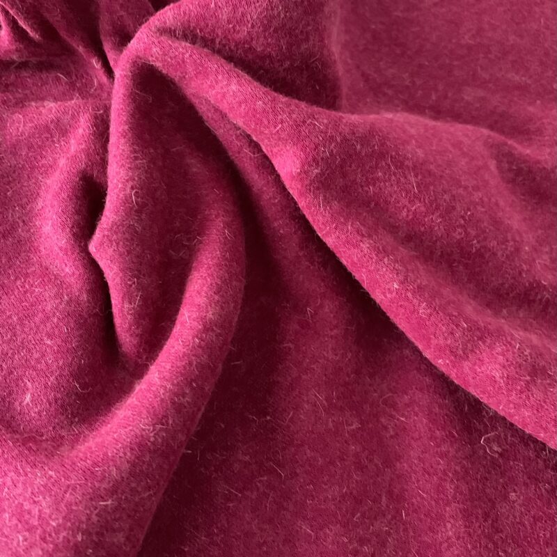 Tissu maille toute douce fuchsia