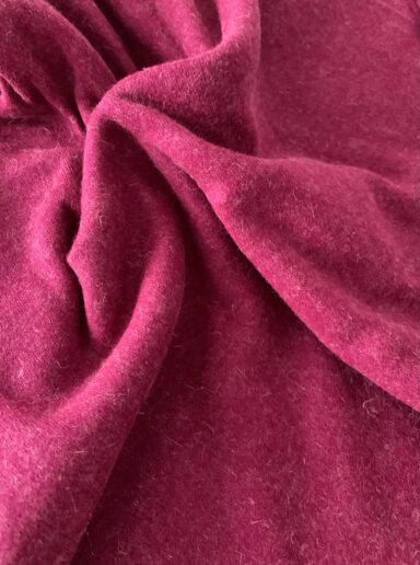 Tissu maille toute douce fuchsia
