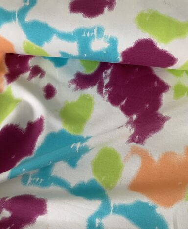 Tissu jersey French Terry tie and dye