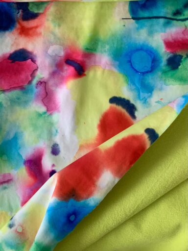 Tissu softshell multicolore