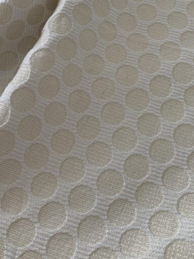 Tissu maille jacquard pois lurex – Image 4