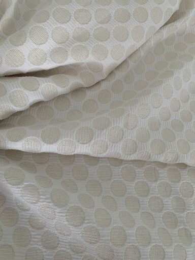 Tissu maille jacquard pois lurex – Image 3