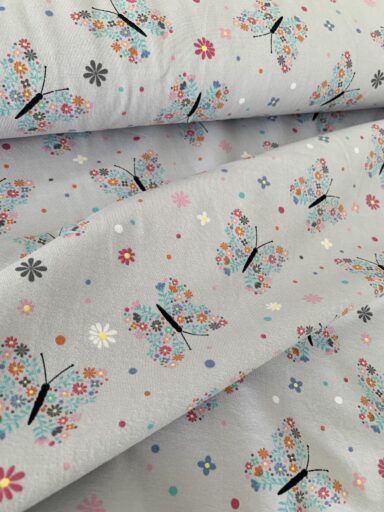 Tissu jersey de coton papillons – Image 4