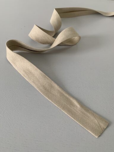 Biais suédine 20mm beige – Image 3