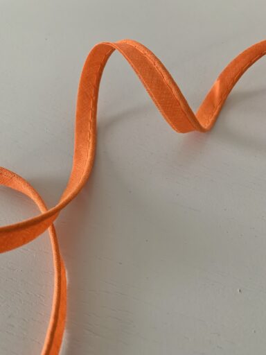 Passepoil coton uni orange – Image 3