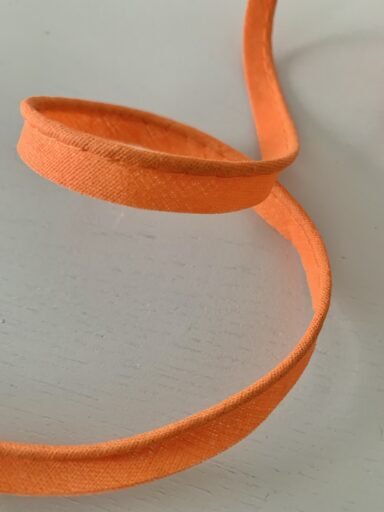 Passepoil coton uni orange – Image 2