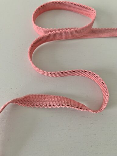 Elastique lingerie vieux rose 12mm