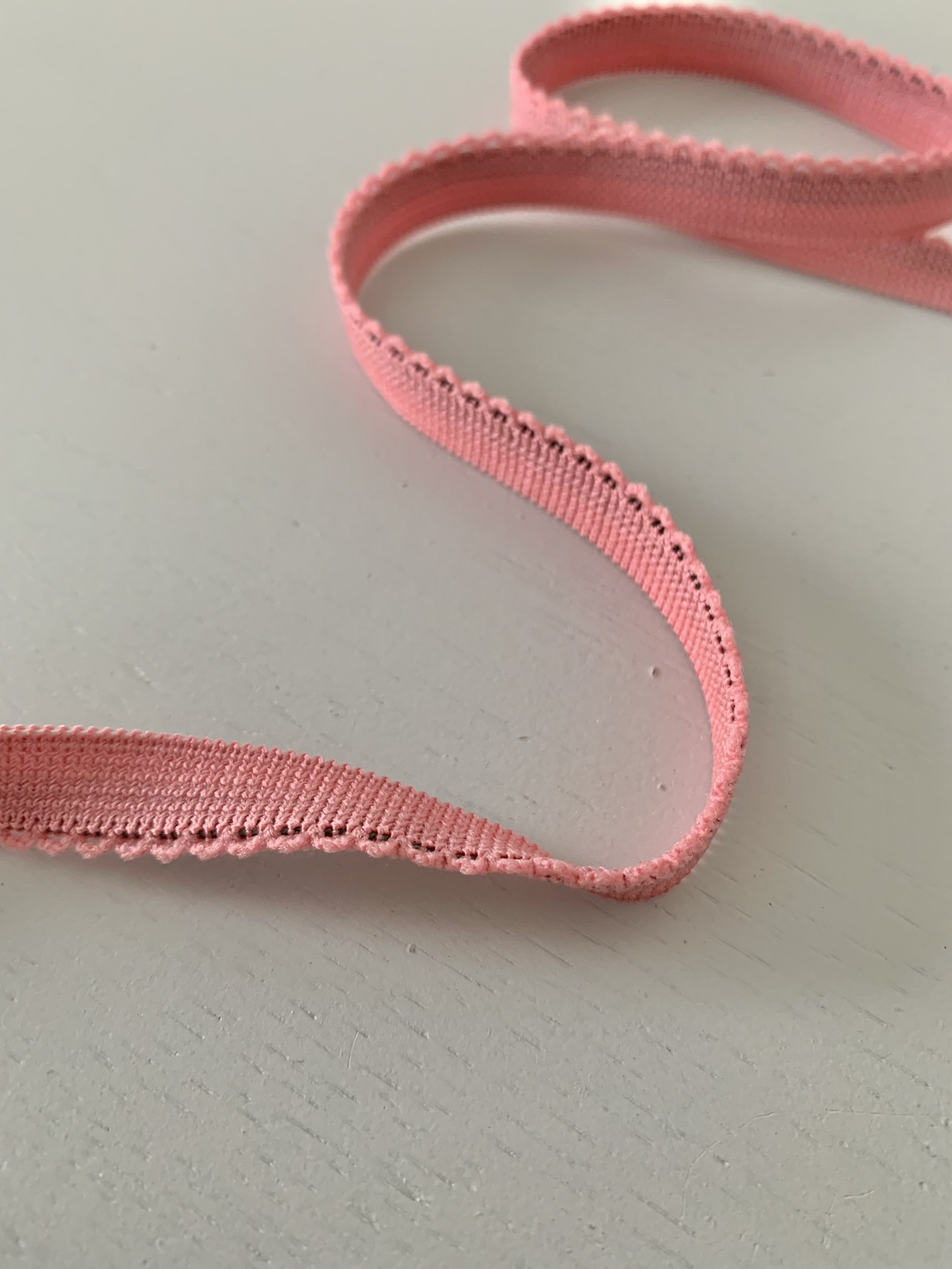 Elastique lingerie vieux rose 12mm – Image 2