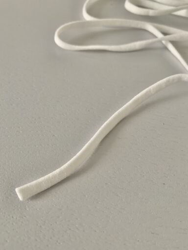 Elastique rond blanc 5mm – Image 3