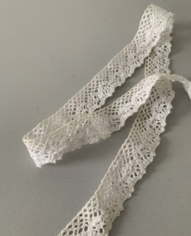 Dentelle coton double teinte 20mm – Image 3