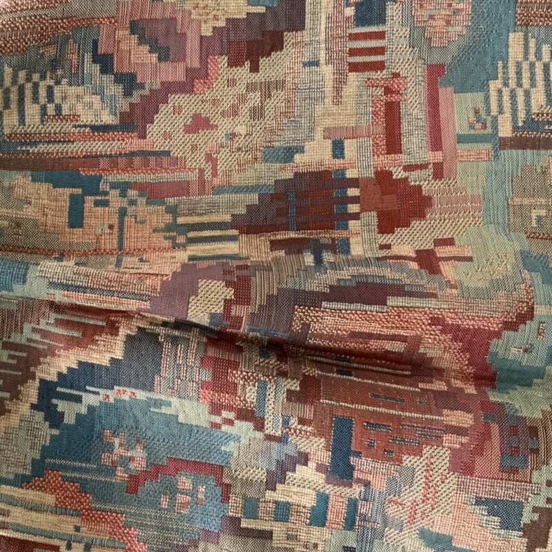 Tissu ameublement jacquard double face