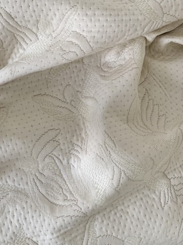 Tissu d'ameublement jacquard motifs oiseaux
