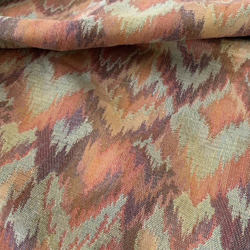 Tissu ameublement jacquard motifs abstraits