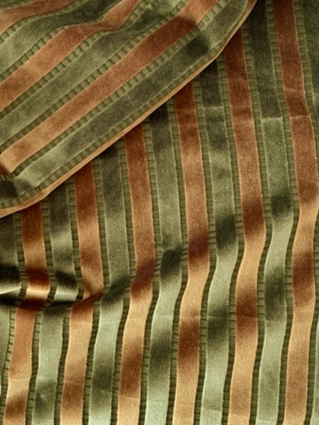 Tissu velours ameublement bicolore – Image 4