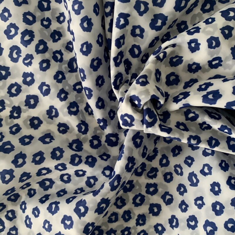 Tissu doublure polyester motif tacheté