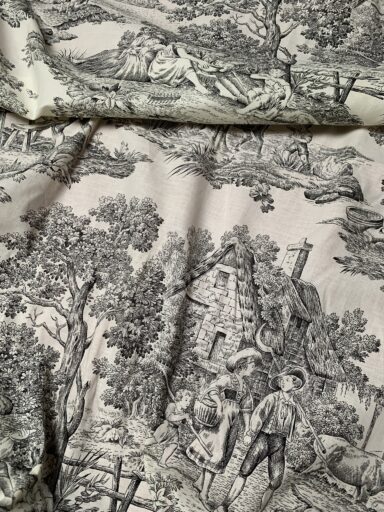 Tissu toile de Jouy "Les Beaux Jours" – Image 2