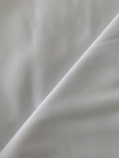 Tissu piqué de coton blanc – Image 2