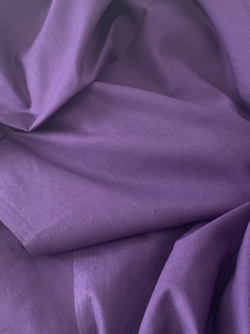 Tissu coton uni violet grande largeur 280cm
